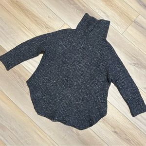 Free People Turtleneck Sweater “The Touches of Wool and Linen” Size Medium